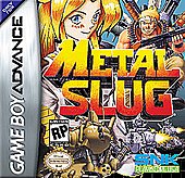 Metal Slug 1 - GBA Cover & Box Art
