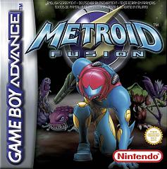 Metroid Fusion - GBA Cover & Box Art