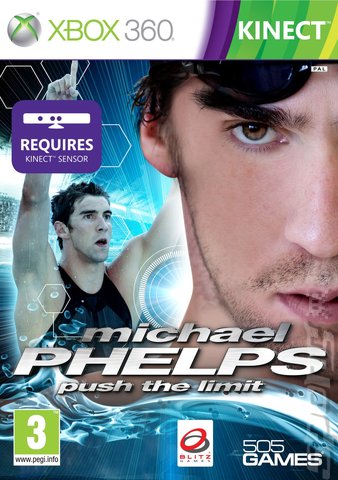 Michael Phelps: Push the Limit - Xbox 360 Cover & Box Art