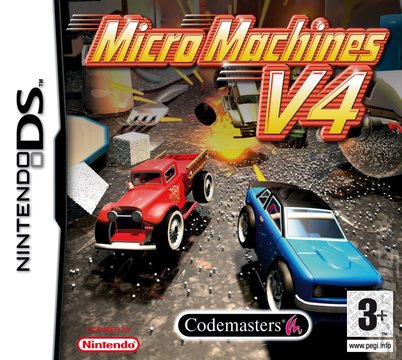 Micro Machines v4 - DS/DSi Cover & Box Art