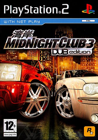 Midnight Club 3: DUB Edition - PS2 Cover & Box Art