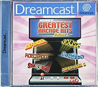 Midway's Greatest Arcade Hits Volume 1 - Dreamcast Cover & Box Art