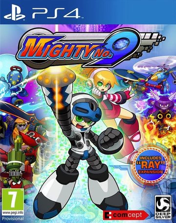 Mighty No. 9 - PS4 Cover & Box Art