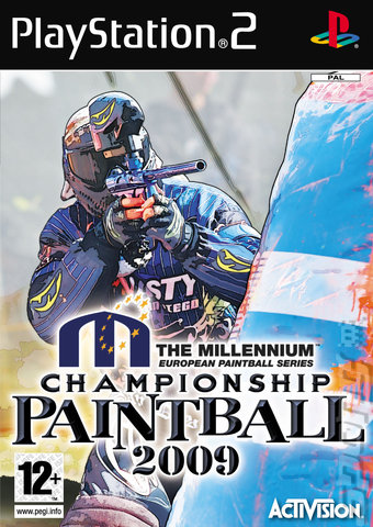 Millennium Series Championship Paintball 2009 - PS2 Cover & Box Art