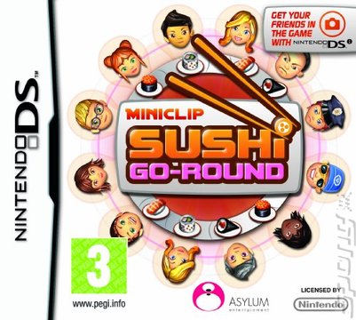 Miniclip: Sushi Go Round - DS/DSi Cover & Box Art