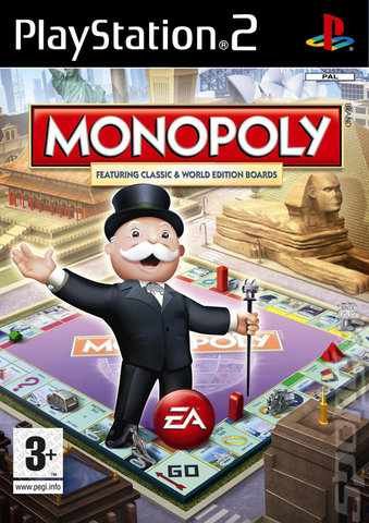 Monopoly - PS2 Cover & Box Art