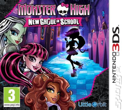 Monster High: New Ghoul in School - 3DS/2DS Cover & Box Art
