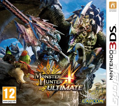 Monster Hunter 4 Ultimate - 3DS/2DS Cover & Box Art
