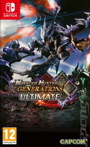 Monster Hunter Generations Ultimate - Switch Cover & Box Art