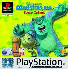 Monsters, Inc.: Scare Island - PlayStation Cover & Box Art