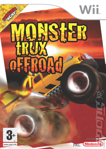 Monster Trux Offroad - Wii Cover & Box Art