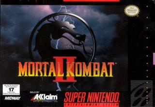 Mortal Kombat 2 - SNES Cover & Box Art