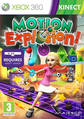 Motion Explosion - Xbox 360 Cover & Box Art