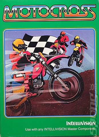 Motocross - Intellivision Cover & Box Art