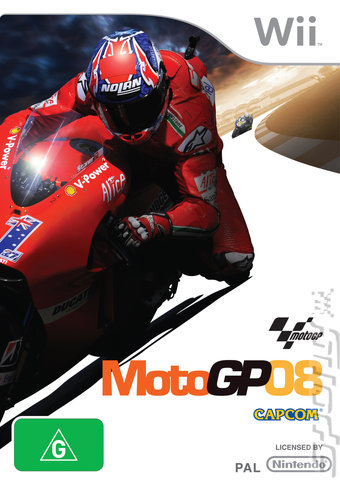 Moto GP '08 - Wii Cover & Box Art
