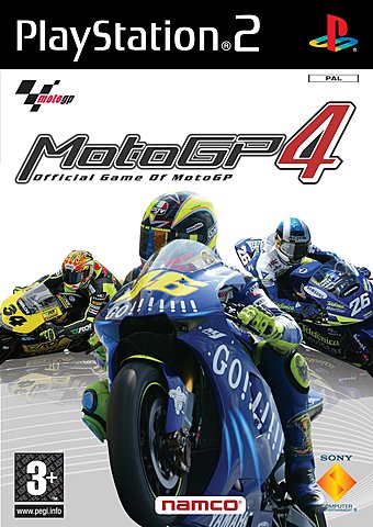 Moto GP4 - PS2 Cover & Box Art