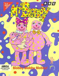 Mr Blobby - Amiga Cover & Box Art
