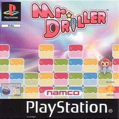 Mr Driller - PlayStation Cover & Box Art
