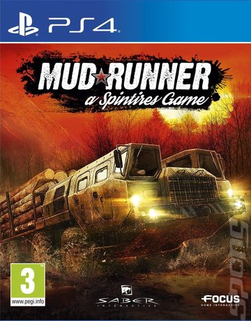 Mud Runner: A Spintires Game - PS4 Cover & Box Art