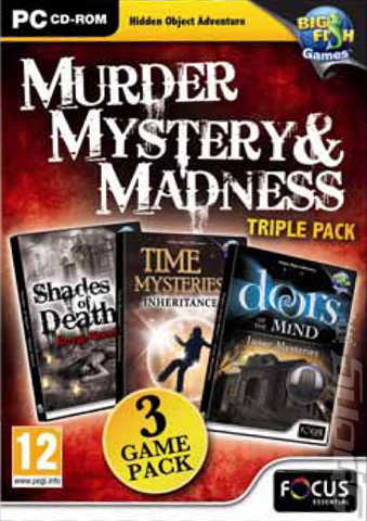 Murder, Mystery & Madness Triple Pack - PC Cover & Box Art