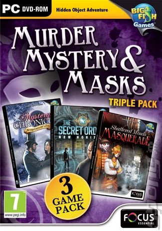 Murder, Mystery & Masks: Triple Pack - PC Cover & Box Art