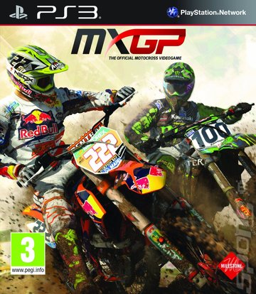 MXGP: The Official Motocross Videogame - PS3 Cover & Box Art