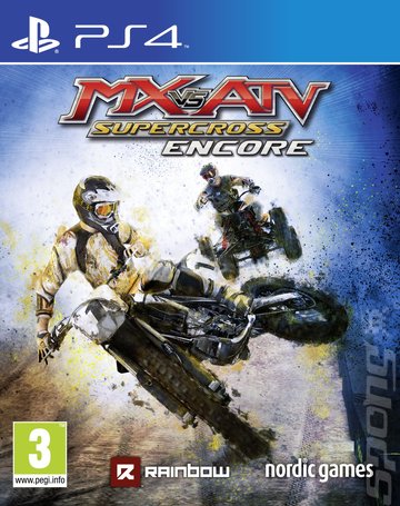 MX vs. ATV: Supercross - PS4 Cover & Box Art