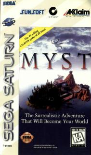 Myst - Saturn Cover & Box Art