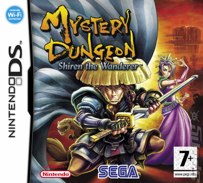 Mystery Dungeon: Shiren the Wanderer - DS/DSi Cover & Box Art