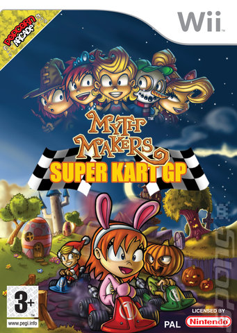 Myth Makers Super Kart GP - Wii Cover & Box Art