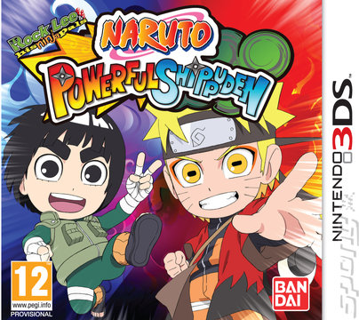 Naruto Powerful Shippuden - 3DS/2DS Cover & Box Art