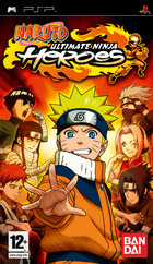 Naruto: Ultimate Ninja Heroes - PSP Cover & Box Art