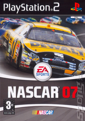 NASCAR 07 - PS2 Cover & Box Art
