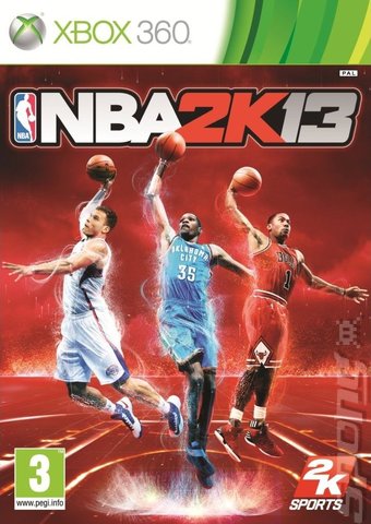 NBA 2K13 - Xbox 360 Cover & Box Art