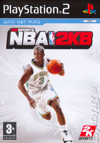 NBA 2K8 - PS2 Cover & Box Art