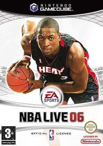 NBA Live 06 - GameCube Cover & Box Art