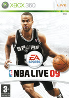NBA Live 09 - Xbox 360 Cover & Box Art