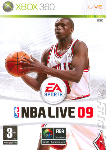 NBA Live 09 - Xbox 360 Cover & Box Art