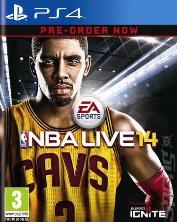 NBA Live 14 - PS4 Cover & Box Art