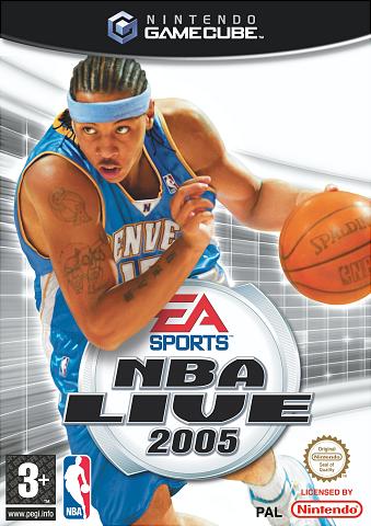 NBA Live 2005 - GameCube Cover & Box Art