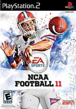 NCAA Football 11 - PS2 Cover & Box Art