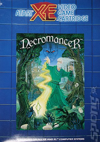 Necromancer - Atari 400/800/XL/XE Cover & Box Art