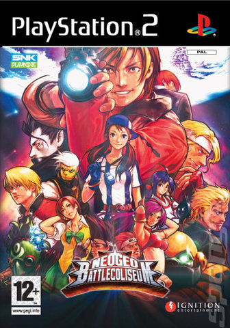 NeoGeo Battle Coliseum - PS2 Cover & Box Art