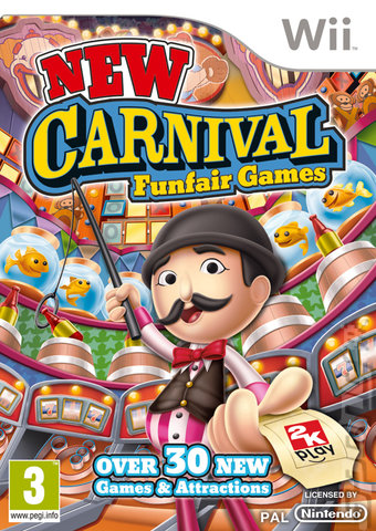 New Carnival Funfair Games - Wii Cover & Box Art