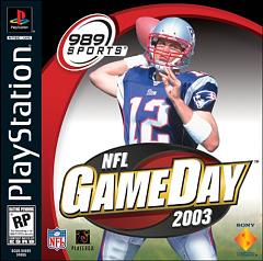 NFL Gameday 2003 - PlayStation Cover & Box Art