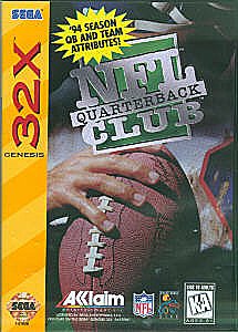 NFL Quarterback Club (Sega 32-X)