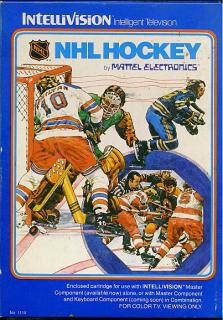 NHL Hockey - Intellivision Cover & Box Art