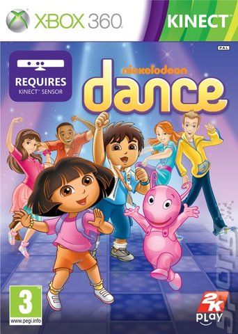 Nickelodeon Dance - Xbox 360 Cover & Box Art