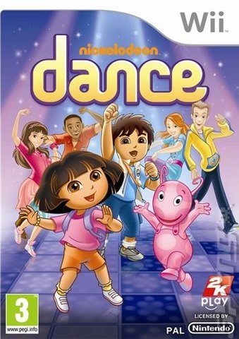 Nickelodeon Dance - Wii Cover & Box Art
