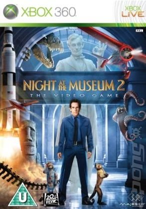 Night at the Museum 2: The Video Game - Xbox 360 Cover & Box Art